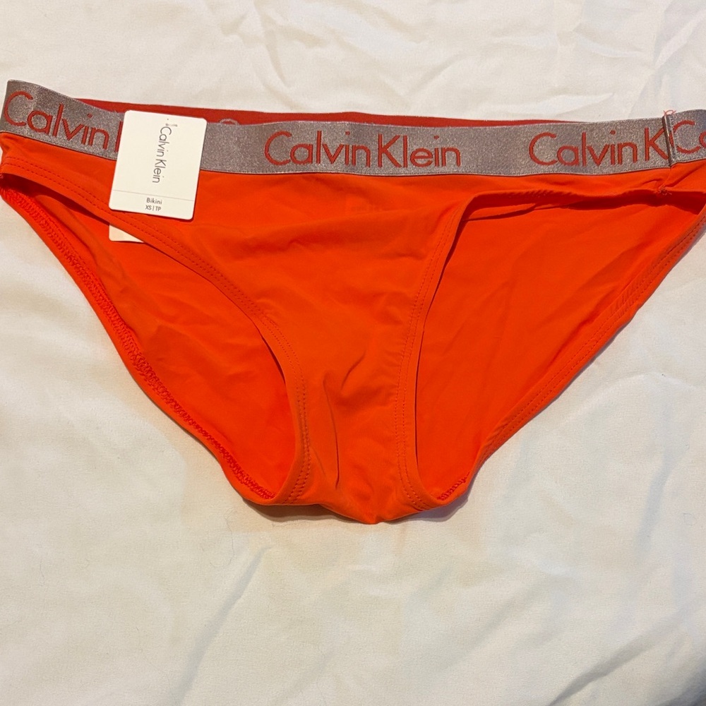 Calvin Klein Vibrant Orange Briefs